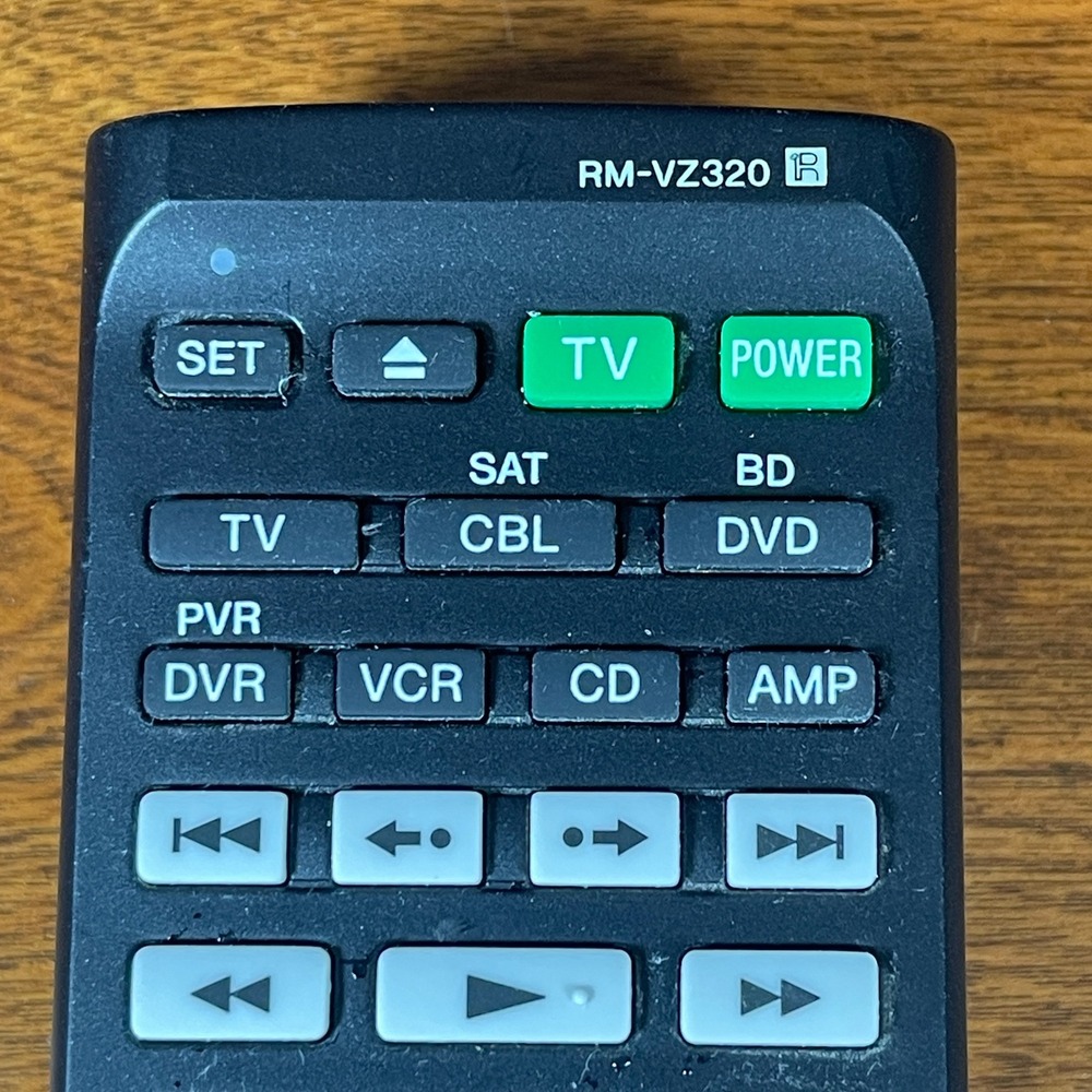 Sony RM VZ320 Remote Commander Universal Remote Control Black - Picture 3 of 9